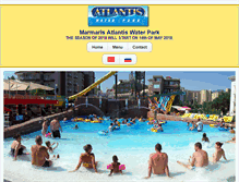 Tablet Screenshot of marmarisaquapark.com